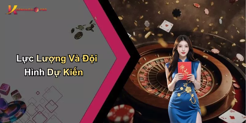 Lực Lượng Và Đội Hình Dự Kiến